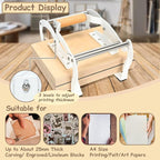 TOPOWN Linocut Printing Hand Lever Press Machine, Linocut Press Machine - Image 4