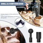 19 PCS Wood Carving Disc Set for 4-4.5 inch Angle Grinder, Pro-Grade - Image 5