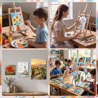 Moinchore 100 Pcs Mini Canvases - Image 6