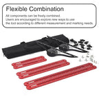 Stair Tread Template Tool – Stair Tread Gauge, Hidden Screw Slide Rail Stair - Image 7