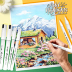 SFAIH Acrylic White Paint Pens - Image 9