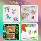 72 Pcs Flower Butterfly Stencils - Image 7