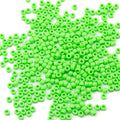 Gxueshan 1000 Pcs Acrylic Brilliant Green Pony Beads 6x9mm Bulk by Gxueshan