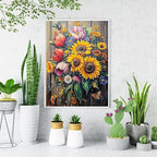 VeGuude Flowers Diamond Art Kits - Image 5
