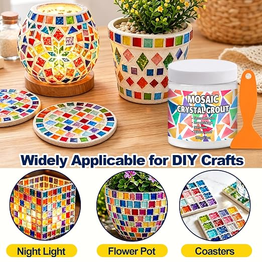 Mosaic Crystal Grout, Mosaics Tile Tools, Mosaic Tile Accessories – Essential - Image 7