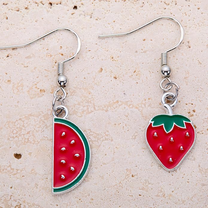 Silver-Tone Enamel Charms Set for DIY Jewelry Making - Image 7