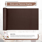 KING MOUNTAIN Leather Repair Patch, 12 x 60 Inches self Adhesive Leather Repair - Image 2