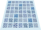 4"x4"200pcs Cotton Fabric Squares - Image 2