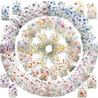 160 Pcs Wildflower Stickers, Waterproof Botanical Stickers - Image 6