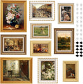 10-Pack Gold Vintage Picture Frames Set, Antique Gallery Wall Frame Set | Wall by Unknown