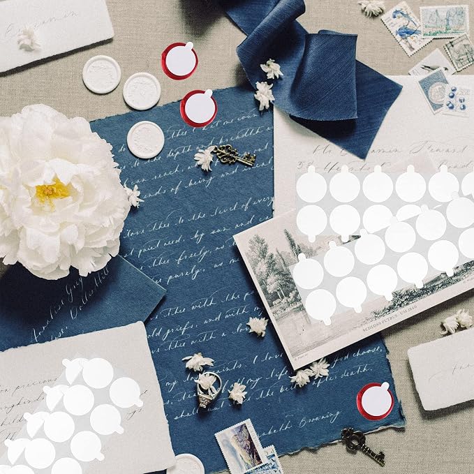 Double Sided Adhesive Dots for Wax Seal, 312 Pieces 1 Inch Stickers Round - Image 6