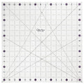 The Quilted Bear Square Quilting Ruler, Transparent Acrylic, 15.5" x 15.5" | by TheQuiltedBearsProducts