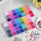 28 Colors 3500 Pcs Clay Beads Kit - Image 7