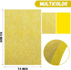 10 Pack Glitter Foam Sheets Craft 8 x 12 inch | Sparkles Foam Paper - Image 2