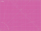 Elan Cutting Mat A0 Pink & Purple, Extra Large Self Healing Cutting Mat 36 x 48 by Elan