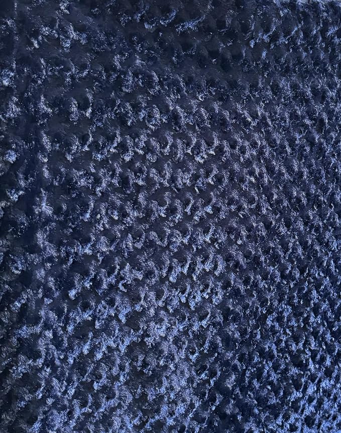 Sedona Designz Rose Faux Fur Fabric by SedonaDesignz