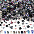 636pcs Glass Beads for Jewelry Making by OuMuaMua