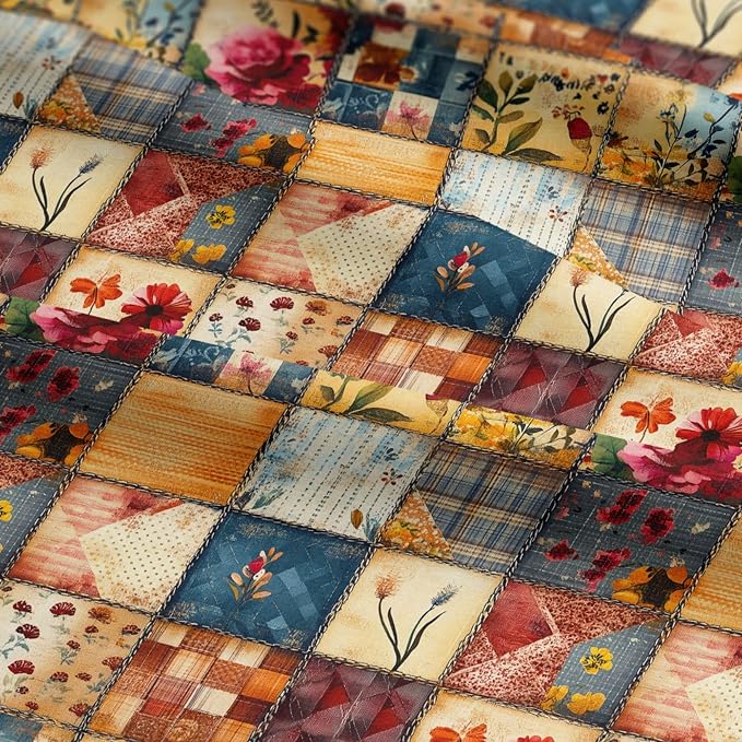 100% Cotton Fabric by the Yard – Turkish Quality Quilting & Sewing Fabric - Image 8