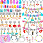 AMAZING TIME 130 Pcs Charm Bracelet Making Kit, Jewelry Toy by AMAZING+TIME