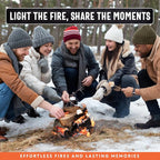 10lb Fatwood Fire Starter Sticks | 100% Natural Fire Starters - Image 9