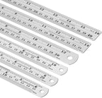 Mr. Pen- Metal Straight Edge Ruler, Imperial & Metric Measurements - Image 7