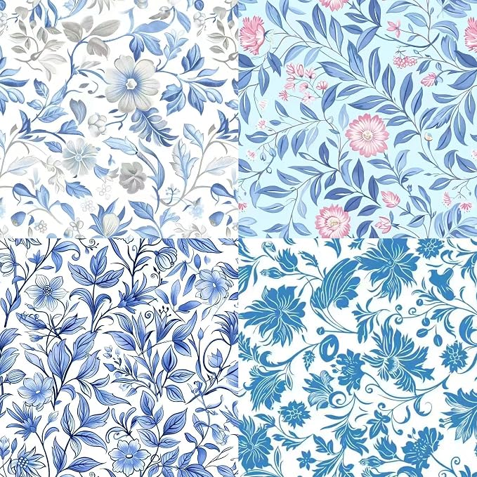 4"x4"200pcs Cotton Fabric Squares - Image 4
