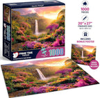 Hawaiian Waterfall Puzzles for Adults 1000 Pieces, Impossible Hard Difficult - Image 2