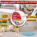 Trazon Carpet Tape Double Sided - 2 in / 120 Ft Tape Grippers - Image 6