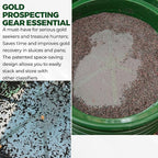 SE Gold Prospecting-Sifting-Panning, 13.25 Inch Wide Stackable Classifier Gold - Image 6