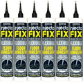 Precision 300ml from Floor-Fix Pro - Fix Loose Tiles - for Loose & Hollow Tiles, Wood, LVT & Laminate - Includes 1.9mm Syringe Tip - Adjustable to 6mm + Anti-Clog Performance (Pack of 6)