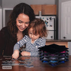 8 Puzzle Sorting Trays with Lid 8" x 8" - Image 6