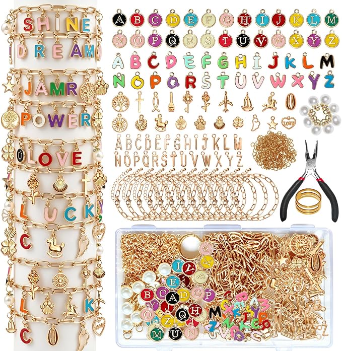WDXIUE Friendship Bracelet Making Kit, DIY Jewelry Making Kit by WDXIUE