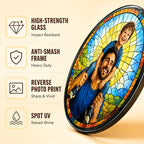 Custom Stained Glass Suncatcher - Image 4
