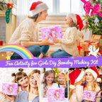 AMAZING TIME 130 Pcs Charm Bracelet Making Kit, Jewelry Toy - Image 6