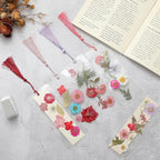 Fuyoooo 376 Pcs Pressed Flowers Bookmark Making Kit, DIY Bookmark Laminating - Image 7