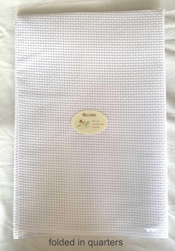 Aida Cloth 6 Count Cross Stitch Fabric, 19×28inch | Allows Easy Needle Threading - Image 4