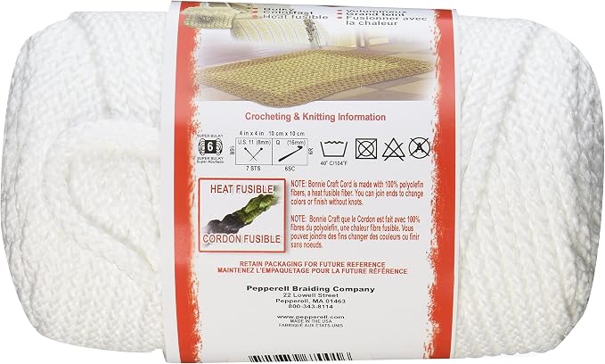 Pepperell BB6-100-001 6mm Bonnie Macramé Craft Cord - Image 2