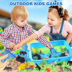 Billeeit Animal Sensory Bin Sand Toy | Play Sand Kit w/lid and 2.2lbs Moldable - Image 4
