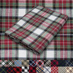 Pico Textiles 10 Yards Bolt Red Green White Tartan Plaid Flannel Fabric - Image 2