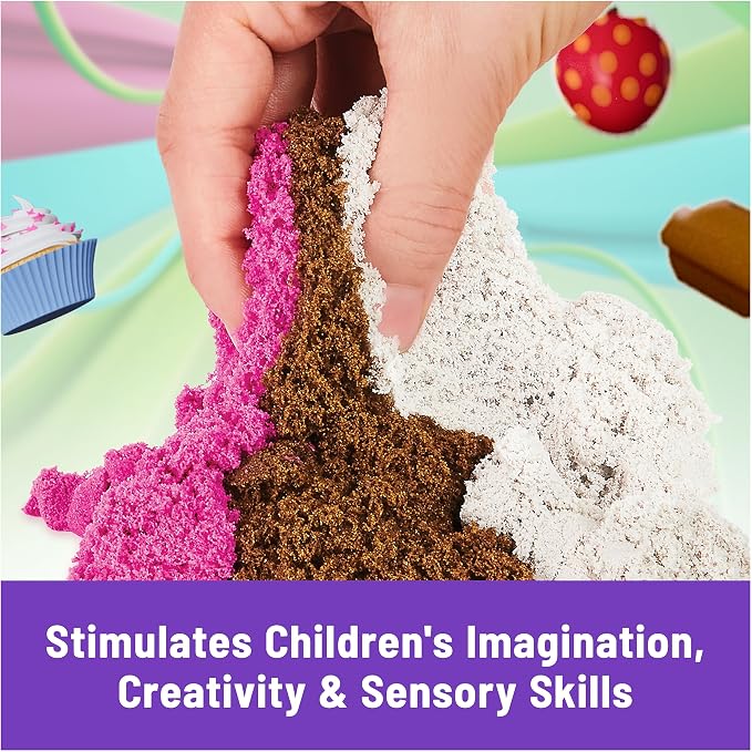 Kinetic Sand Scents Ice Cream Treats, Moldable Sand Sensory Toys, Ages 3+ | - Image 5