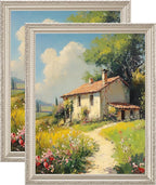 eletecpro 11x14 Vintage Picture Frame, Glass Cover, Horizontal or Vertical by eletecpro