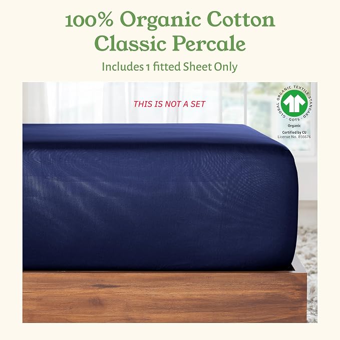 California Design Den King Size Fitted Sheet Only - Image 4
