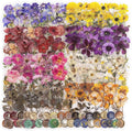 320PCS Pre-Cut Small Floral Stickers Set by RISYPISY