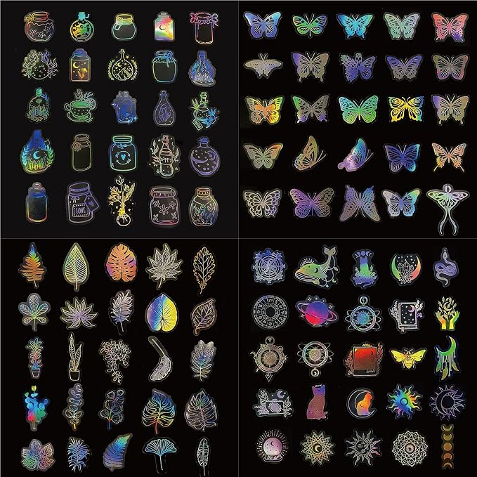 Yoksas Holographic Glitter Stickers - Image 4
