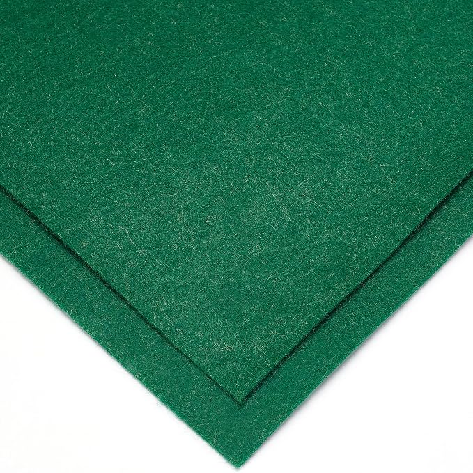 BENECREAT 10FT 15.75 Inch Wide Green Felt Fabric Sheet Nonwoven Felt Roll - Image 5
