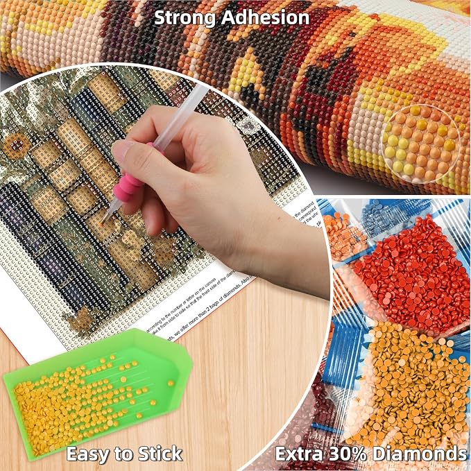 Lxmsja Vintage Book Diamond Art Kits - Image 4
