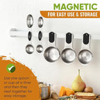 Spring Chef Magnetic Measuring Cups & Spoons Set of 9 - Image 4