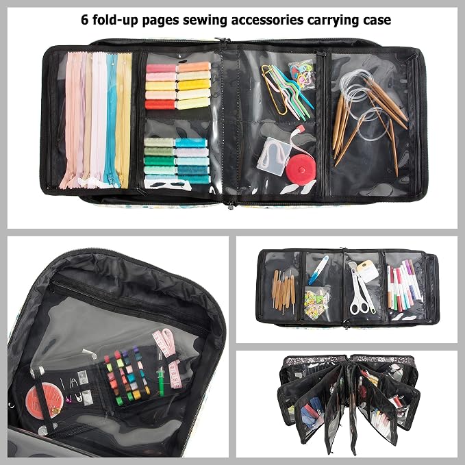 PACMAXI Sewing Accessories Storage Bag, Craft Tools | Roomy carry bag - Image 3