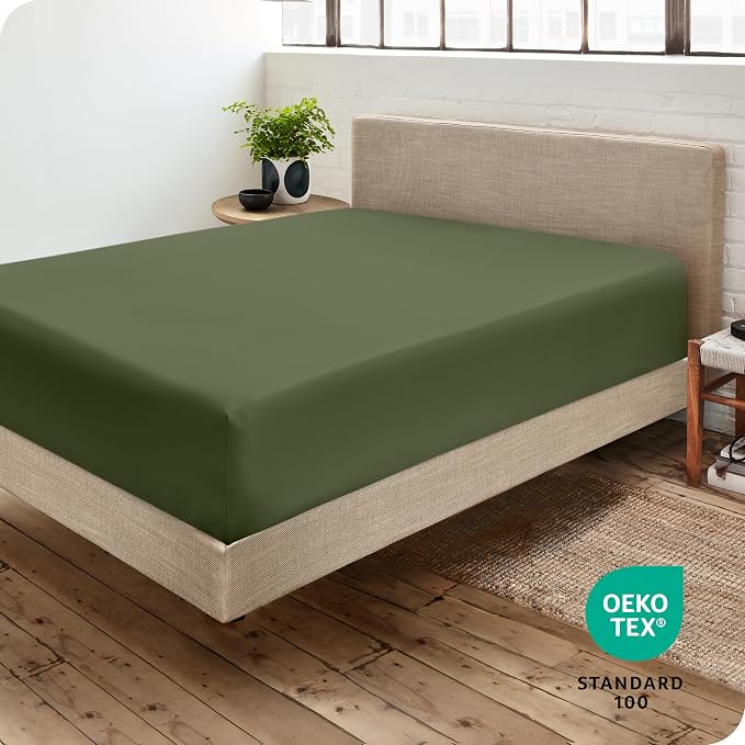Bare Home Fitted Bottom Sheet California King Size - Image 4