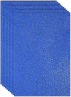 PATIKIL Dark Blue Shiny EVA Glitter Foam Sheet 11 x 8 Inch 2mm Thick by PATIKIL